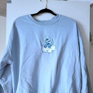 Hand embroidered Care Bears sweater